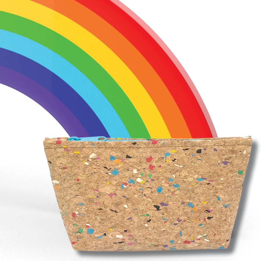 Rainbow Confetti Cork