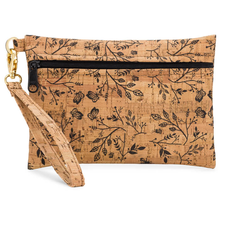 Small Wristlet With Floral Print